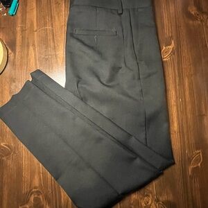 Haggar Classic Black Dress Pants for Men